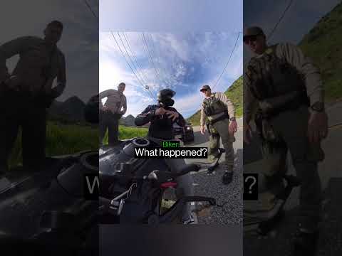Biker Hits The Backroads At The Wrong Time… thumbnail