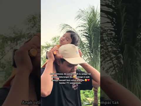 Comelnya dia tidur atas bahu ayah dia.?? thumbnail