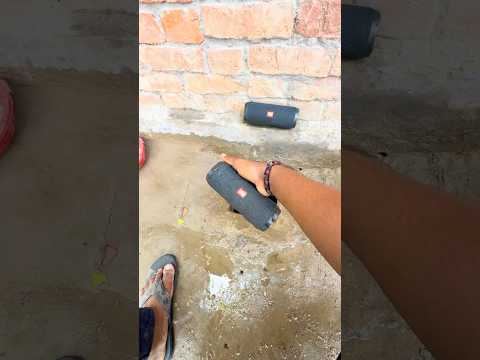 2flip water 💦 test speaker JBL bass ￼ jumping video ￼ thumbnail