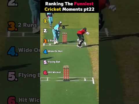 Ranking The FUNNIEST Cricket Moments | Pt. 22 thumbnail