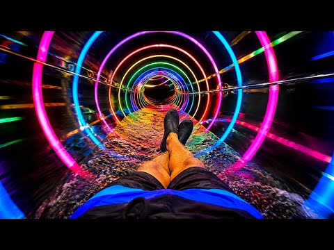 Into the Rainbow Tunnel 🌈💦 | Oasis Waterpark Alaçatı 🇹🇷 thumbnail