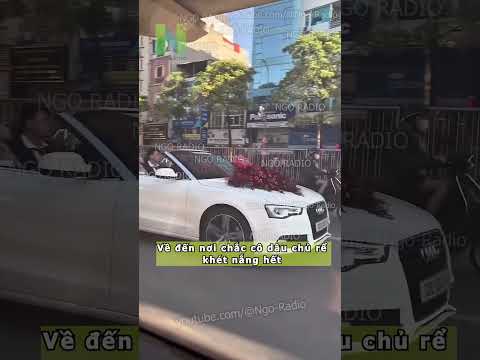 Về đến nơi chắc cô dâu chủ rể khét nắng hết thumbnail
