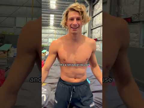 This crash mat is full of air thumbnail