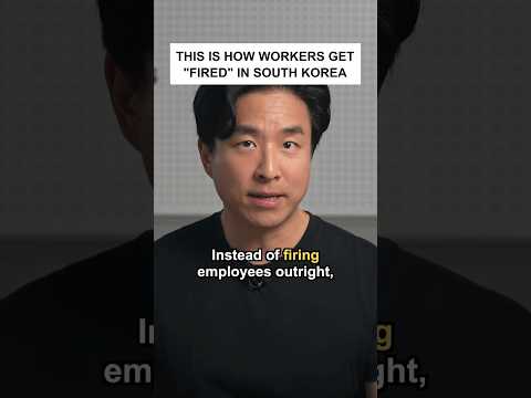 This is How Workers Get "Fired" in South Korea #shorts thumbnail