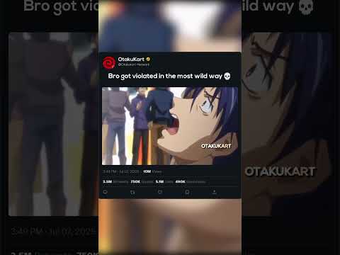 Bro got violated in the most wild way ? #anime #animeshorts #animememes #animeedits #shorts thumbnail