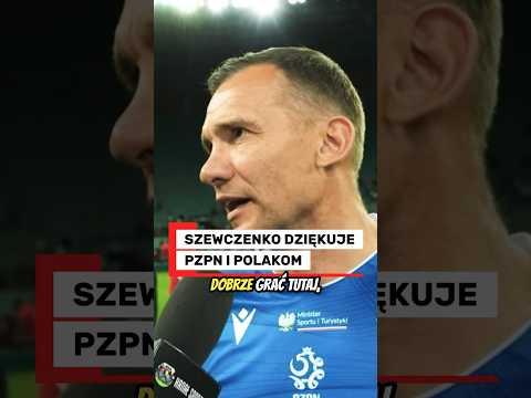 SZEWCZENKO DZIĘKUJE PZPN I POLAKOM #shorts thumbnail