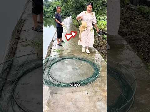 ¡¿Usó un pato podrido para pescar?! ¡Y realmente funcionó! 😱🐟🦆 thumbnail
