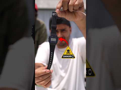 Unbreakable Watch ☠️ #shorts #gadgets thumbnail