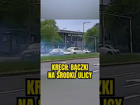 ?️? Kręcił bączki BMW w środku dnia, na środku ulicy, między samochodami ? #poznan #bmw thumbnail