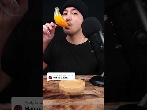 Mango Juice 🥭 #asmr thumbnail