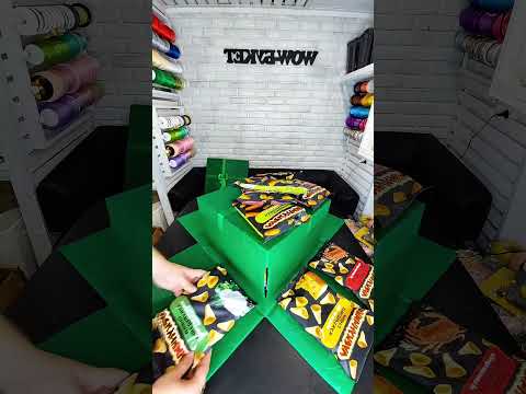 Llené cada capa con sus aperitivos favoritos #Birthday #Surprise thumbnail