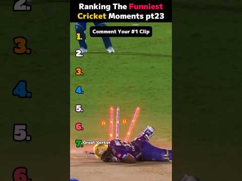 Ranking The FUNNIEST Cricket Moments | Pt. 23 thumbnail