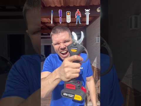 Cuál objeto corta una tijera eléctrica? ☠️😱 thumbnail