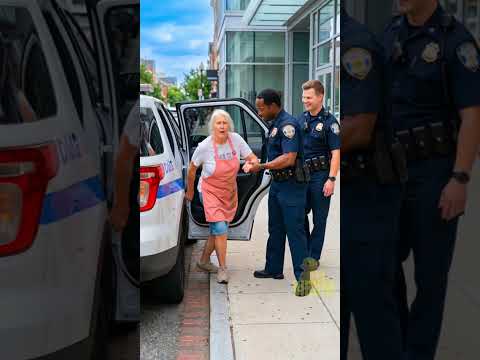 Policemen Throw Away Flowers To Give Woman A Greenhouse #shorts #humanity thumbnail