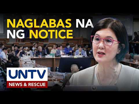 Notice para sa pagpapatuloy ng flood control scam investigation, inilabas na ng Senate BRC thumbnail