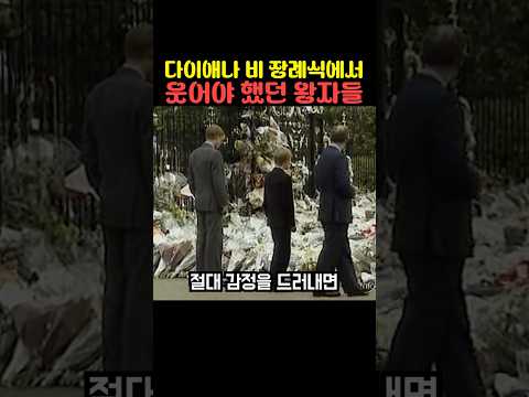 다이애나 비 장례식에서 웃어야 했던 왕자들 thumbnail
