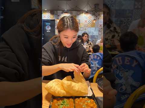 She is obsessed with Indian food🫓 #shorts #couple #relationship thumbnail