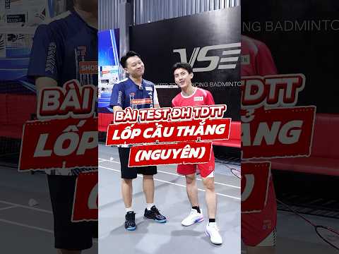 Giáo Sư Thạo " Phục Thù " Đức Nguyên Với Kĩ Thuật Lốp Cầu ???  #caulong #badminton #vnb #shortsvideo thumbnail