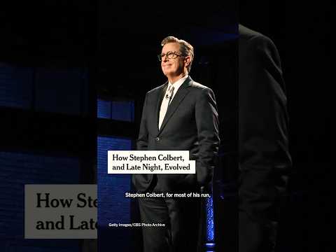 How Stephen Colbert, and Late Night, Evolved thumbnail