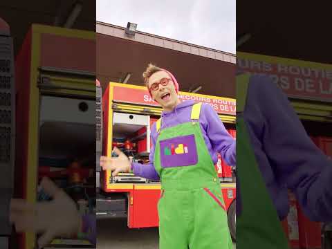 Amazing lights on a fire truck | Kidbli thumbnail