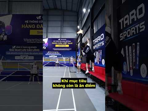 Khi mục tiêu không còn là ăn điểm ??? #vnb #badminton #vnb #shortsvideo #shorts thumbnail