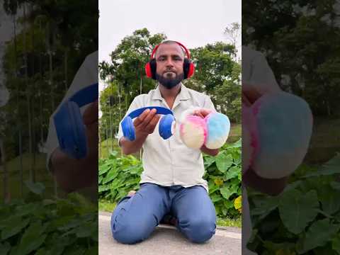 Best Cute 2 Ta Earmuffs Vs Original Headphone Unboxing & Testing ? thumbnail