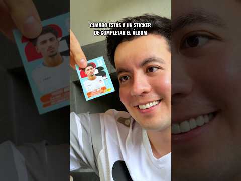 Me falta 1 sticker para llenar el Álbum 🥴😬🫠 thumbnail