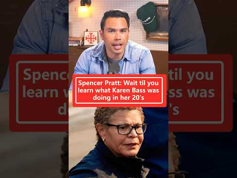 Spencer JUST ENDED Bass: Wait til you learn what Karen Bass was doing in her 20's thumbnail