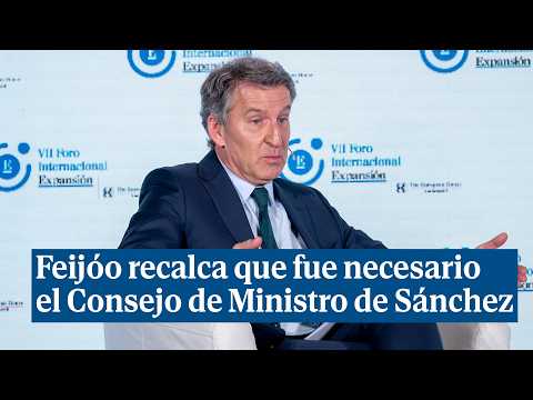 Feijóo recalca que fue necesario el Consejo de Ministro de Sánchez en "los presuntos delitos" de ZP thumbnail