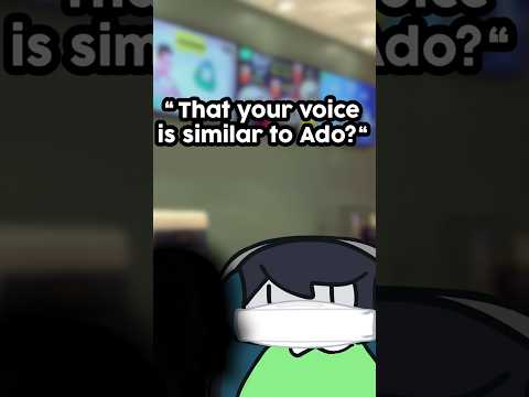 Ado got recognized AGAIN? #ado #jpop #japan  #hatsunemiku  #animation thumbnail