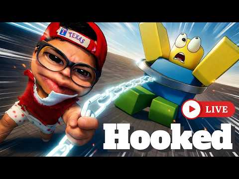 LIVE: Playing Hooked With Subscribers… Who’s the BEST? 👀 (Roblox) thumbnail