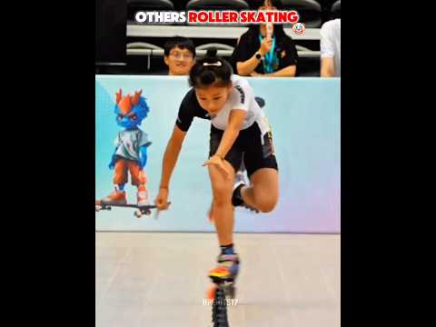 Normal Roller Skating Vs The FINAL BOSS☠️   #shorts #usa thumbnail