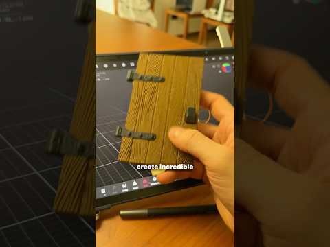 Plastic or wood? ? #3dprinting #3dprint #3dprinted #creality #sparkxi7 #xppen thumbnail