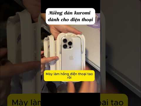 Điện thoại dán kuromi nè! #shorts thumbnail