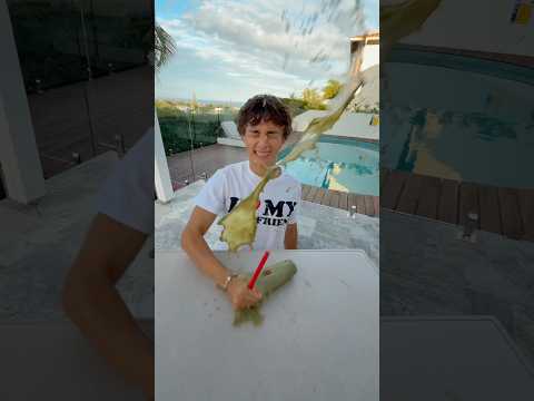 This was a bad idea 💀🧋 #fail #funny #prank #couple #game thumbnail