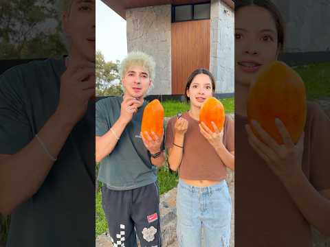 CUÁL PAPAYA TIENE MÁS SEMILLAS 😱 thumbnail