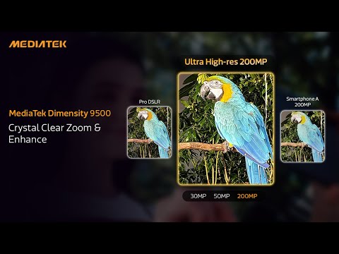 MediaTek Dimensity 9500 - Crystal Clear Zoom & Enhance thumbnail