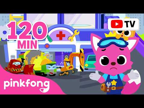 Pinkfong Car Mechanic Compilation 🚗🛠️ | 2 Hours | Brain Break for Kids | Pinkfong Official thumbnail