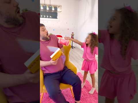 Rhia pranks dad - funny video ❤️? thumbnail