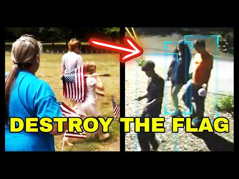 Memorial Day Flag Display DESTROYED... TWICE thumbnail