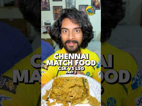 Only Eating Chennai Based Food As CSK Beat LSG!! ?? thumbnail