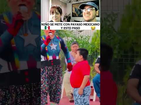 NIÑO SE METE CON PAYASO MEXICANO Y ESTO PASO... HUMOR MEXICANO #shorts #humor thumbnail