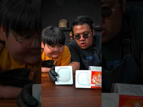 My Son ATE Nutto for the first time #food #mukbang #shorts thumbnail