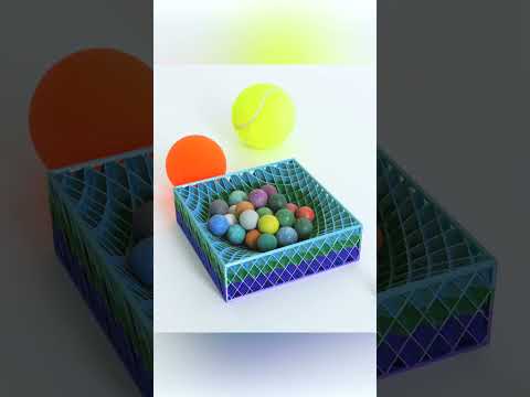PERSPEKTIVA Small Square Dish #3dprinting #illusion #design thumbnail