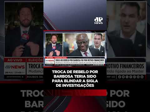Troca de Rebelo por Barbosa teria sido para blindar a sigla de investigações #Shorts thumbnail