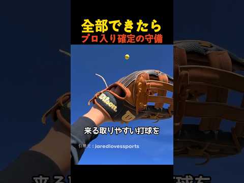全部できたらプロ入り確定の守備 thumbnail
