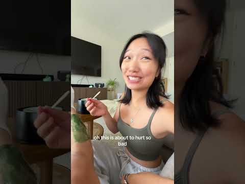 Now his legs are as smooth as mine 🥰 #couple #couplecomedy #shorts thumbnail
