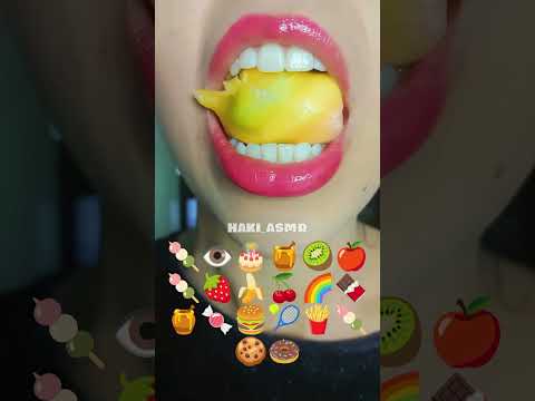 ASMR Eating Crunchy Marshmallows 🍬 | Satisfying Crispy Sounds for Relaxation #asmr #shorts thumbnail