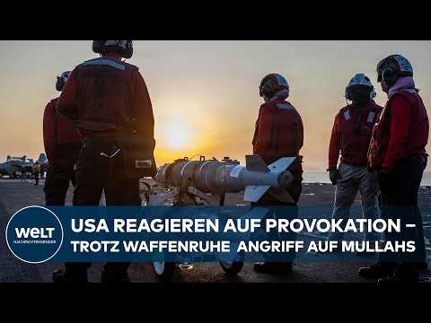 USA GREIFEN IRANER AN: Selbstverteidigung! Iranische Raketenstellungen und Minenleger bombardiert thumbnail