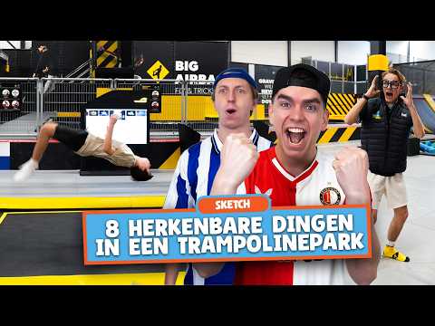 8 HERKENBARE DINGEN IN EEN TRAMPOLINEPARK - Addo & Nick Comedy thumbnail